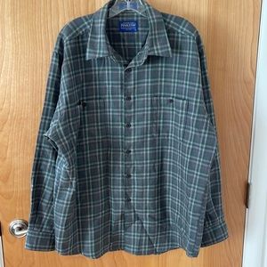 Pendleton Mens Wool Zephyr Outdoor Shirt size XL